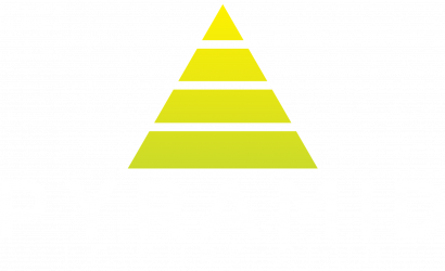 Pyramid Logo Green & White